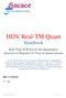 HDV Real-TM Quant Handbook