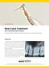 Root Canal Treatment. with a mechanical treatment system. Clinical case