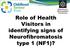 Role of Health Visitors in identifying signs of Neurofibromatosis type 1 (NF1)?