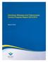 Infectious Diseases and Tuberculosis Control Program Report March 2016