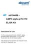 ab AMPK alpha pthr172 ELISA Kit