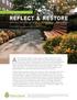 REFLECT & RESTORE KATHLEEN WOLF, PH.D.; ELIZABETH HOUSLEY, M.A. RESEARCH BRIEF February, page 1