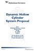 Dynamic Hollow Cylinder System Proposal