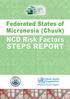 Federated States of Micronesia (Chuuk) NCD Risk Factors STEPS REPORT