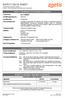 SAFETY DATA SHEET Zoetis New Zealand Limited Level 3, 14 Normanby Road, Mt Eden, Auckland