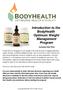 Introduction to the BodyHealth Optimum Weight Management Program
