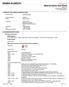 SIGMA-ALDRICH. Material Safety Data Sheet Version 4.0 Revision Date 02/26/2010 Print Date 03/08/2011