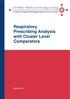 Respiratory Prescribing Analysis with Cluster Level Comparators