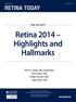 Retina 2014 Highlights and Hallmarks