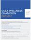 To become a CSEA Wellness Champion, start with small steps. Anyone can do it!