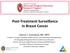Post-Treatment Surveillance in Breast Cancer