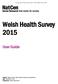 Welsh Health Survey 2015