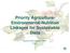 Priority Agriculture- Environmental-Nutrition Linkages for Sustainable Diets. Barbara Burlingame, PhD FAO