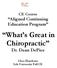 What s Great in Chiropractic