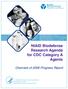 NIAID Biodefense Research Agenda for CDC Category A Agents. Overview of 2006 Progress Report BIODEFENSE NIAID. Preparing Through Research