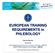 EUROPEAN TRAINING REQUIREMENTS in PHLEBOLOGY