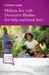 Millions live with Overactive Bladder. Get help and break free!