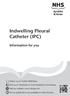 Indwelling Pleural Catheter (IPC)