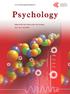 TABLE OF CONTENTS. Volume 1 Number 1 April Psychometric Evaluation of the Perceived Stress Scale in Early Postmenopausal Chinese Women