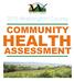 2015 Washington County COMMUNITY HEALTH ASSESSMENT