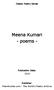 Meena Kumari - poems -