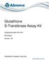 Glutathione S-Transferase Assay Kit