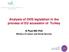 Analysis of OHS legislation in the process of EU accession of Turkey