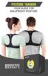 POSTURE TRAINER YOUR GUIDE FOR AN UPRIGHT POSTURE