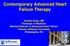 Contemporary Advanced Heart Failure Therapy