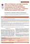 Research Article. Jyoti Chakraborty 1, Gopal Nambi 2, Kalindi Dev 3, Shanmugananth 4 ABSTRACT INTRODUCTION