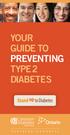 your guide to preventing type 2 Diabetes