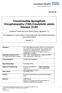 Transmissible Spongiform Encephalopathy (TSE)/Creutzfeldt Jakob Disease (CJD)