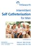 Self Catheterisation for Men