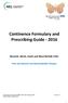 Continence Formulary and Prescribing Guide