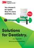 Solutions for Dentistry.