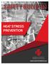 SAFETY BULLETIN HEAT STRESS PREVENTION AMERICAN CONCRETE PUMPING ASSOCIATION