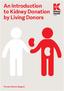 An Introduction to Kidney Donation by Living Donors