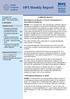 HPS Weekly Report CURRENT NOTES CONTENTS. international Jamboree. Chikungunya diagnosis in Spain