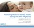 Promoting Maternal Mental Health During and After Pregnancy