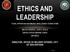 ETHICS AND LEADERSHIP