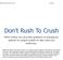 EBSCO Information Services 2013 June Don t Rush To Crush