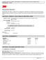 MATERIAL SAFETY DATA SHEET 3M(TM) ESPE(TM) AVAGARD(TM) D INSTANT HAND ANTISEPTIC WITH MOISTURIZERS 12/21/2007