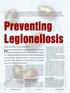Preventing Legionellosis