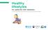 Healthy lifestyles for patients with diabetes. A noncommunicable disease education manual for primary health care professionals and patients