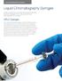 Liquid Chromatography Syringes