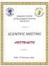 Bulgarian Society of Physiological Sciences - Sofia branch BULGARIAN SOCIETY OF PHYSIOLOGICAL SCIENCES SOFIA BRANCH SCIENTIFIC MEETING ABSTRACTS