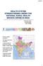 HEALTH SYSTEM STRENGTHENING UNDER THE NATIONAL RURAL HEALTH MISSION (NRHM) IN INDIA
