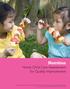 Nutrition Home Child Care Assessment for Quality Improvement