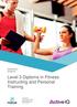 Level 3 Diploma in Fitness Instructing and Personal Training