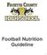 Football Nutrition Guideline